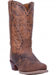 Laredo Mens Clancy 12" Brown Cowboy Square Toe Boot 68334