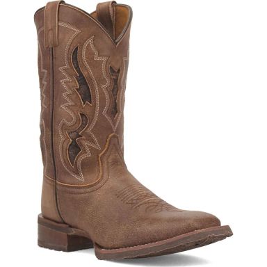 Laredo Mens Martin Leather Boot Tan 7952