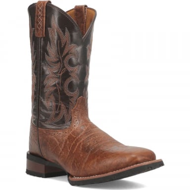 Laredo Mens Broken Bow Lwather Boot Rust 7986