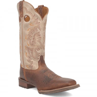 Laredo Mens Peete Leather Boot Rust 7991