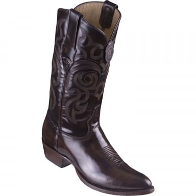 Los Altos Mens Cameleon Brown Cowboy Boot 654207