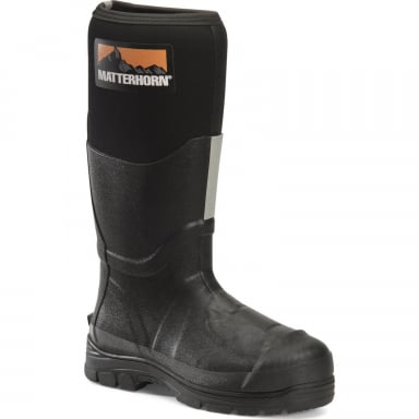 Matterhorn Mens 16" Waterproof Steel Toe Meguard Rubber Work Boot MT202