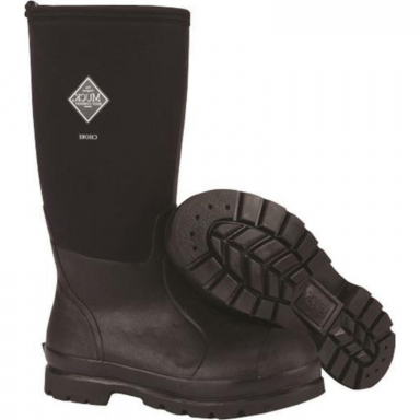 Muck Boot Unisex Chore Tall Black Work Boot CHH-000A-BL-050