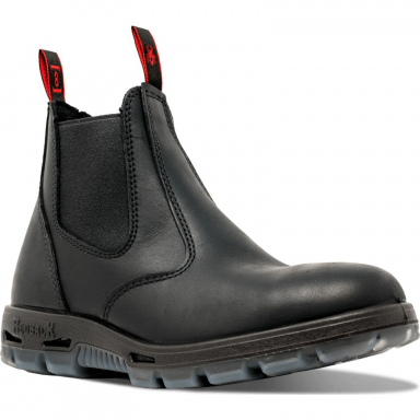 Redback Easy Escape Matte Black 6" Slip On Boot UBBK