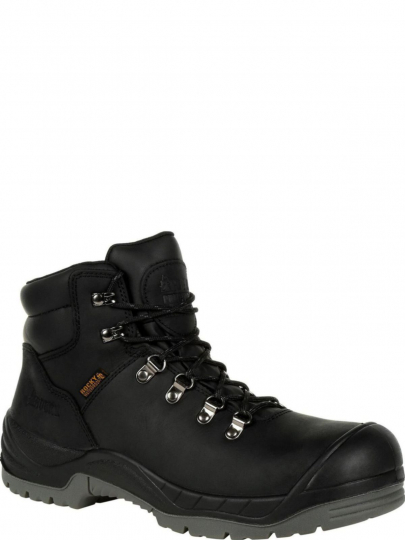 rocky black work boots