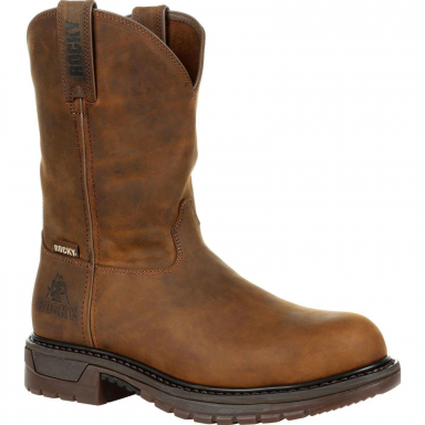 Rocky Mens Original Ride Steel Toe Western Boot RKW0306