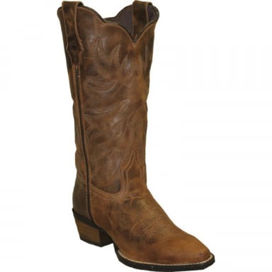 Rawhide Womens Brown Scalloped Top Cowgirl Boot 5151