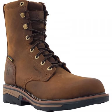 RWatson Mens Peanut Lace Up Work Boots RW1020-CT-WP