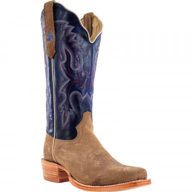 RWatson Womens Cafe Boar Cowgirl Boots RWL8606-1