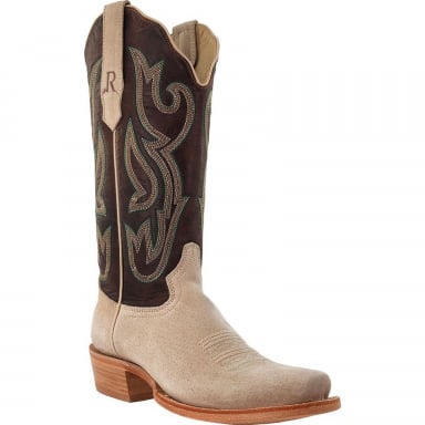 RWatson Womens Bone Boar Cowgirl Boots RWL8612-1