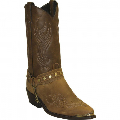 Sage Mens Brown Harness Cowhide Boot 3012