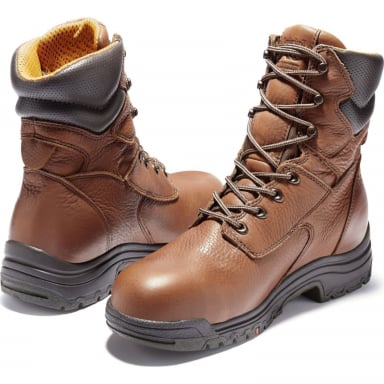 Timberland Pro Mens 8" TITAN Alloy Safety Toe Waterproof Boots TB047019210