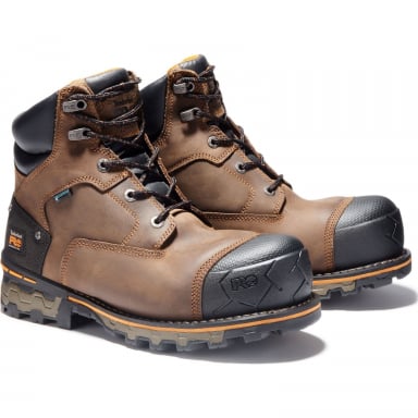 Timberland Pro Mens 6" Waterproof Boondock Boots Composite Safety Toe TB092615214