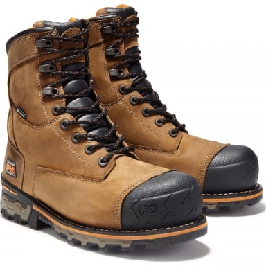 Timberland Pro Mens 8" Boondock Composite Safety Toe Waterproof Boots TB092671214