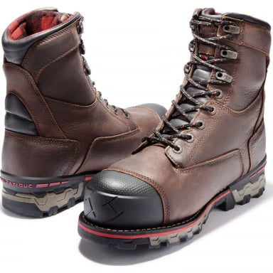 Timberland Pro Mens 8" Boondock Composite Safety Toe Waterproof Insulated Boots TB0A128P214