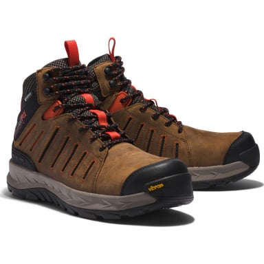 Timberland Mens Trailwind Waterproof Comp-Toe Work Boots TB0A2PKQ214