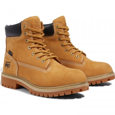 Timberland Pro Mens Direct Attach 6" Waterproof Insulated Steel-Toe Boots TB0A2QVU231