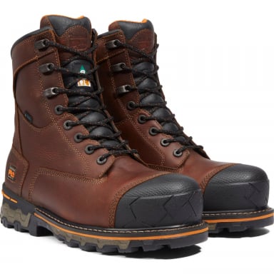 Timberland Pro Mens 8" Boondock Waterproof Composite Safety Toe Boots TB189646214