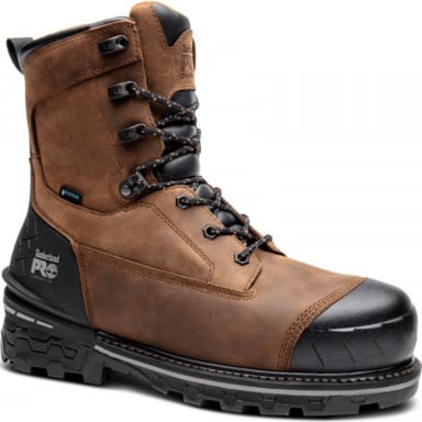 Timberland Mens Timberland Pro Boondock 8" Waterproof Comp-Toe Work Boots TB1A29TG214