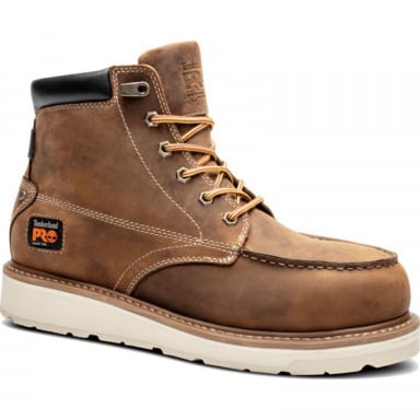 Timberland Mens Timberland Pro Gridworks 6" Waterproof Alloy-Toe Work Boots TB1A29V1214