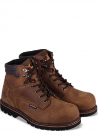 Thorogood Mens V-Series Waterproof 6" Crazyhorse Safety Toe Work Boots 804-3236