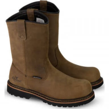 Thorogood Mens V-Series Waterproof Wellington Crazyhorse Safety Toe 804-3239