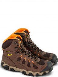 Thorogood Mens Crosstrex Series Waterproof 6" Brown Safety Toe Hiking Boots 804-4296
