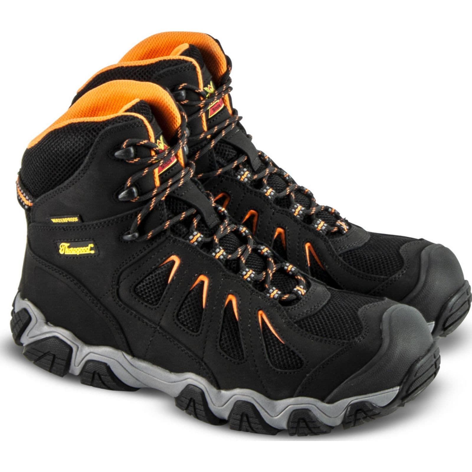 Shop Thorogood Mens Crosstrex Series Waterproof 6 Black Safety Toe Hiking Boots 804 6296 Save 5480