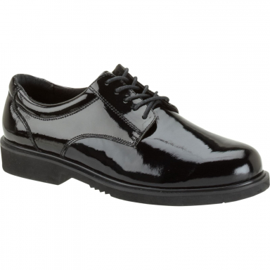 Thorogood Black High Gloss Academy Oxford Shoes 831-6031