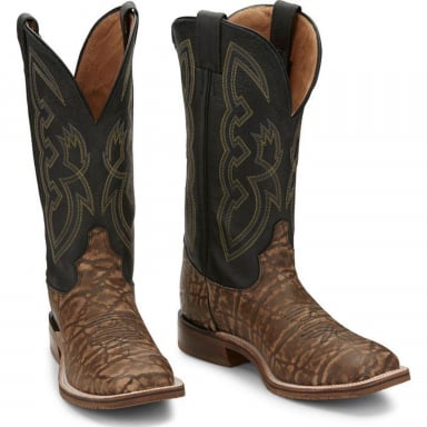 Tony Lama Mens 13"Taupe Tiger M5 Cowboy Boot 7896