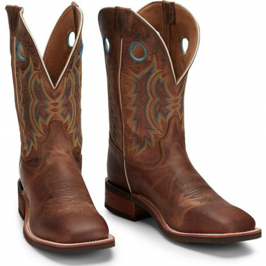 Tony Lama Mens 11" Suntan Century Cowboy Boot 7973