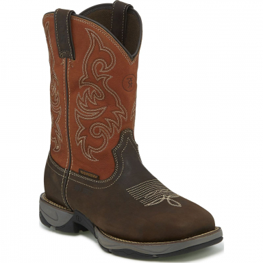 Tony Lama Mens 11" Chocolate Bief Cowboy Boot RR3352