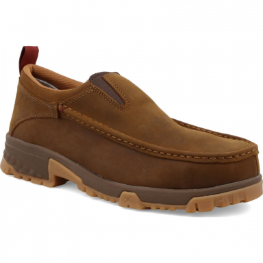 Twisted X Mens Work Slip-On Driving Moc MXCC003