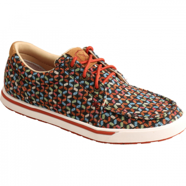 Twisted X Womens Kicks Orange Multi WCA0050