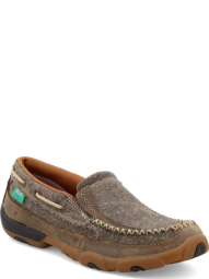 Twisted X Womens ECO TWX Slip-on Driving Moccasin Dust WDMS009