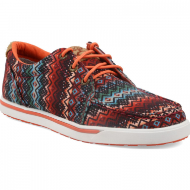 Twisted X Womens Hooey Loper Aztec Print WHYC013