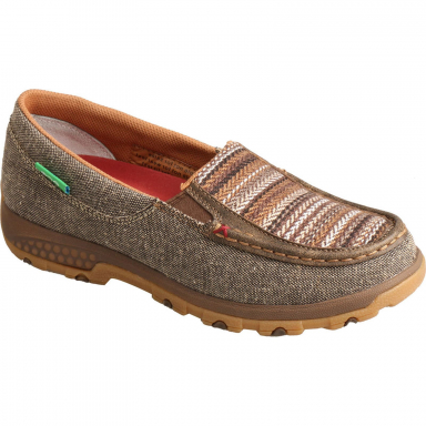 Twisted X Womens Slip-On Driving Moc with CellStretch WXC0006