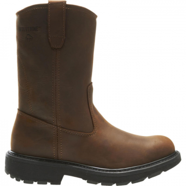 Wolverine Mens Slip Resistant 10" Wellington Work Boot W04727