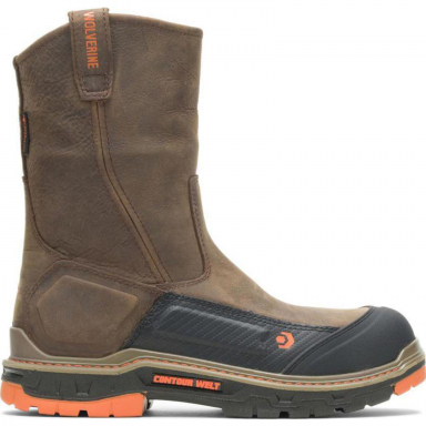 Wolverine Mens Overpass CarbonMax Summer Brown Work Boot W10708