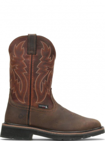 wolverine rancher boots steel toe