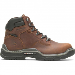 Wolverine Mens Raider DuraShocks Waterproof 6" CarbonMAX Work Boot W211128