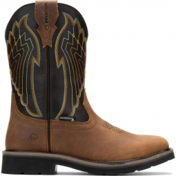 Wolverine Mens Rancher Eagle Sudan Brown Western Boot W230059