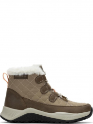 Wolverine Womens Luton Quilted Gravel Winter Boot W880426